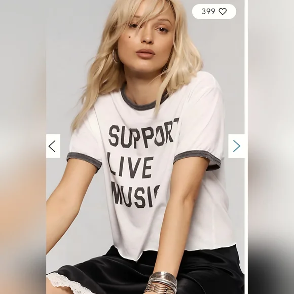 Original Retro Brand Support Live Music Tee - Medium - NWOT - Picture 2 of 9